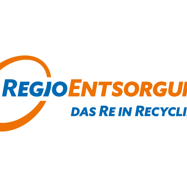 Logo der RegioEntdorgung in blau-orange